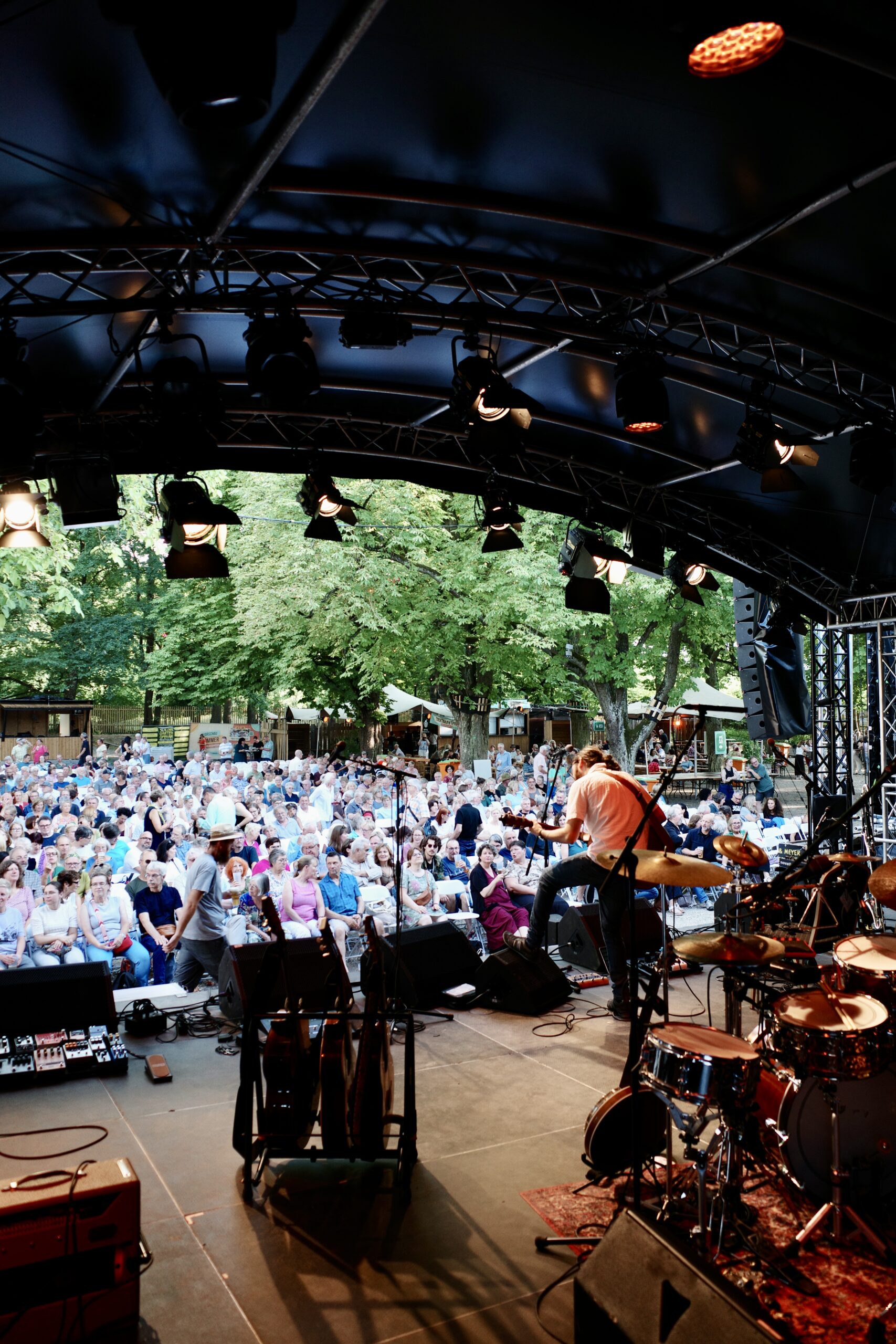 Joe Oldman live auf der Bühne